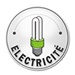 Logo diagnostic électricité